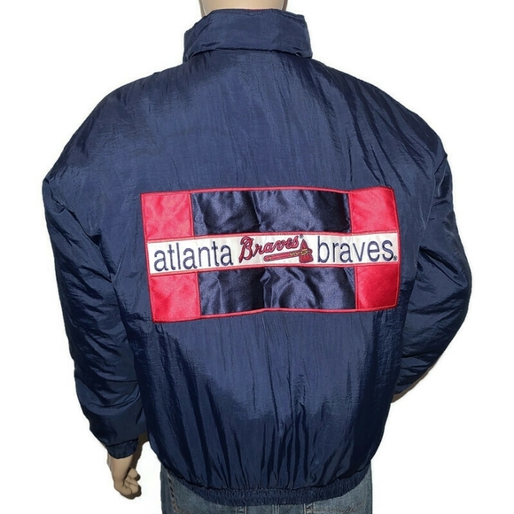 LOGO 7 Other - Vintage Atlanta Braves Puffy Winter Jacket Men’s L